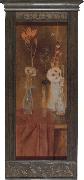 Fernand Khnopff Dream Flowers oil painting artist